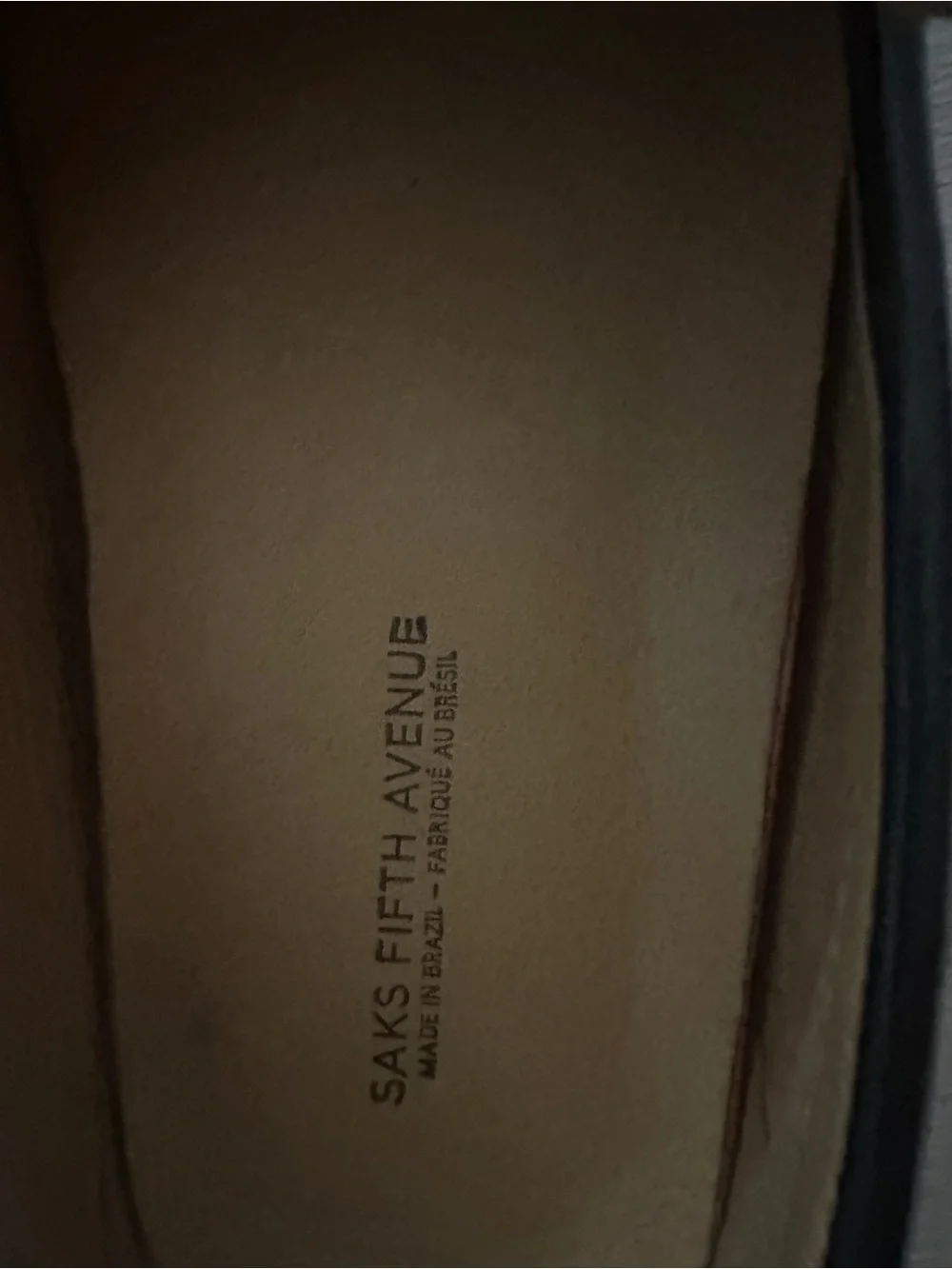 Saks Fifth Avenue Black Leather Bit Loafers